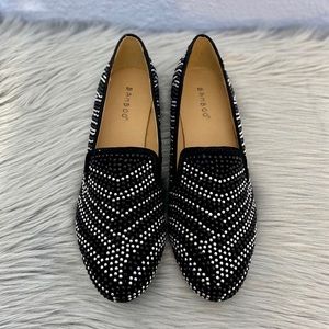 NWOT Bamboo Black Flats Loafers